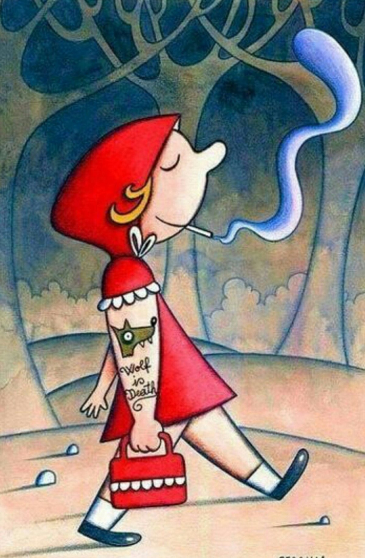 Очень красная шапочка Корсун