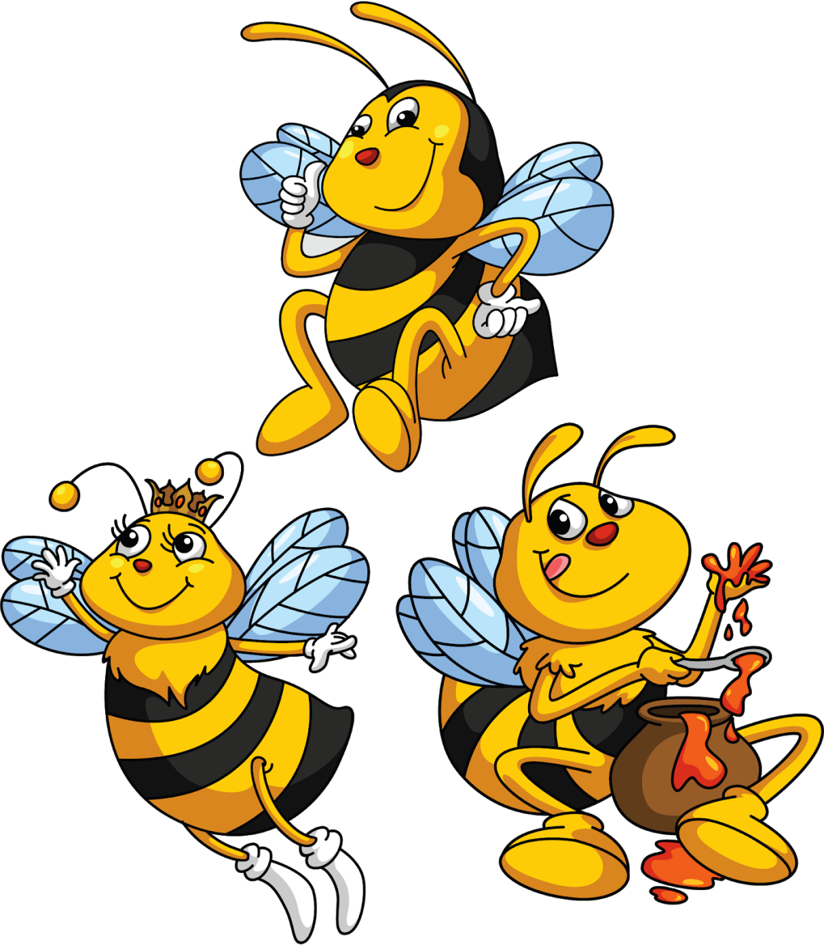 Пчелы для украшения детского сада