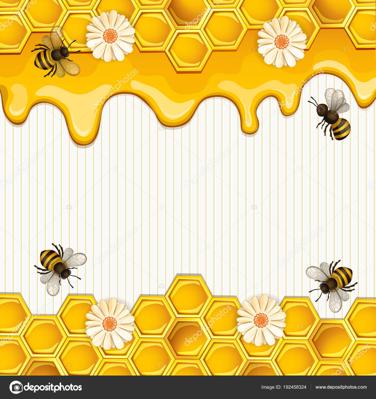 Пчела дарит мед