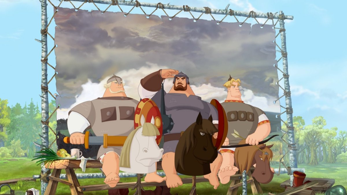 Три богатыря мультсериал Илья Муромец