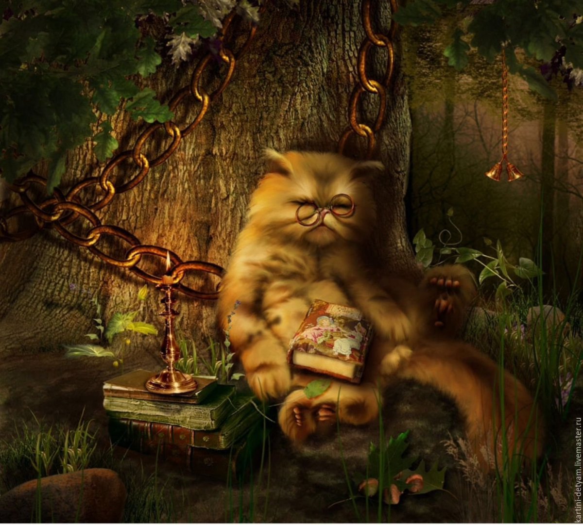 У Лукоморья дуб