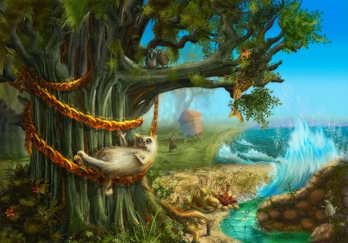 Лукоморье вывеска