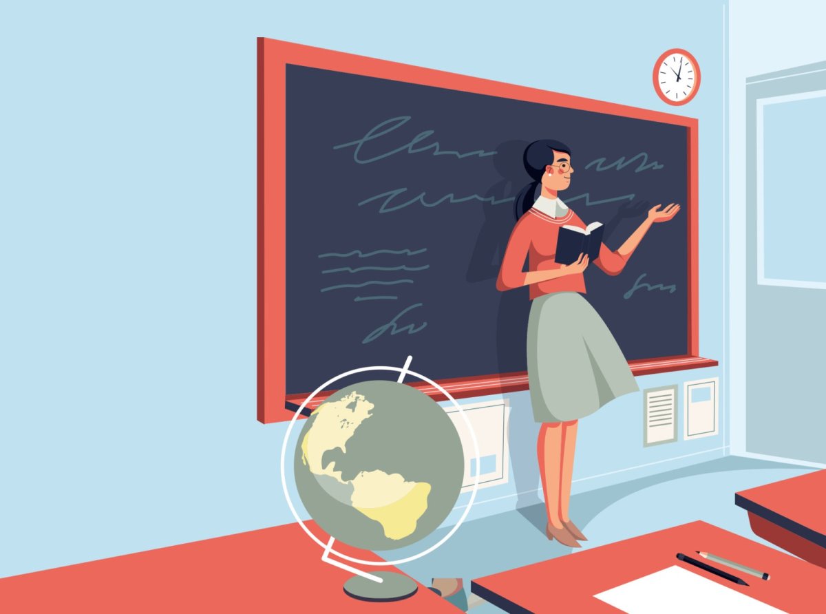 Учитель рисунок