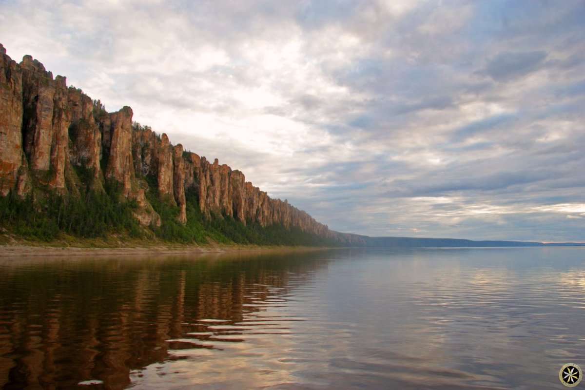 Река Лена Якутск
