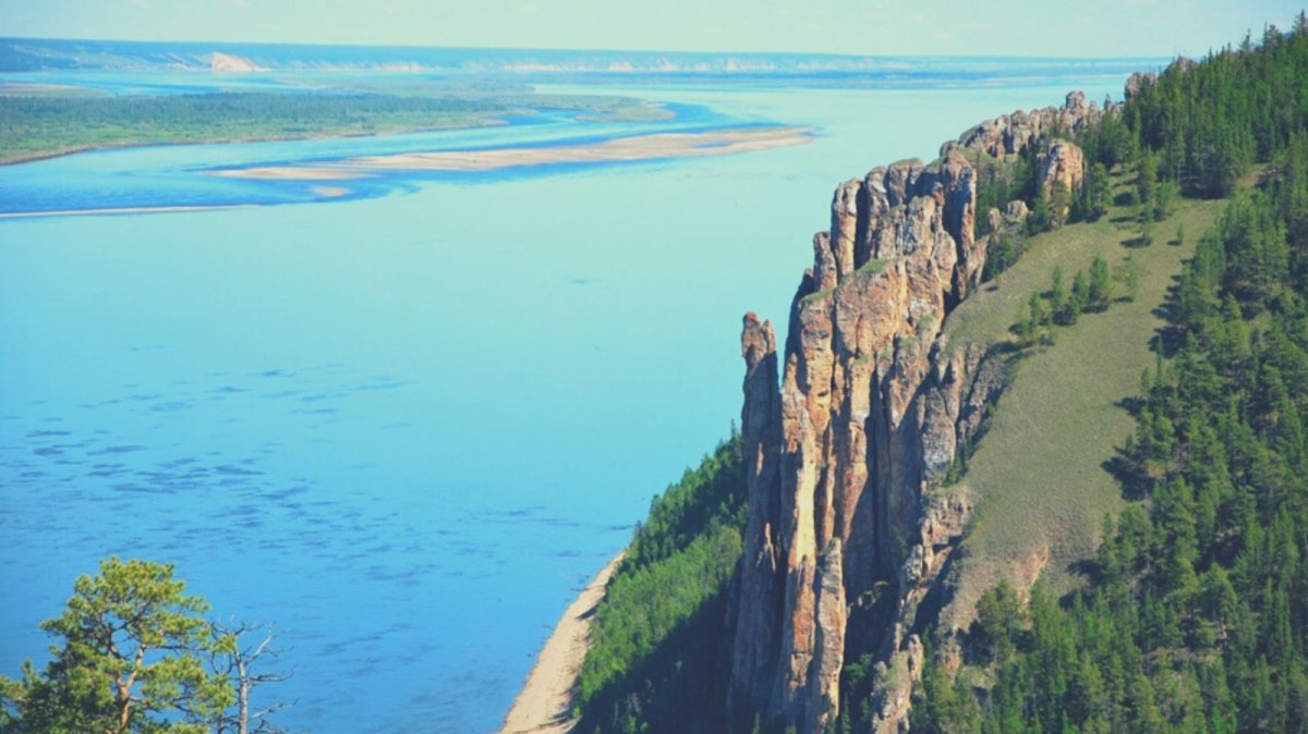 Озеро Байкал Ленские столбы