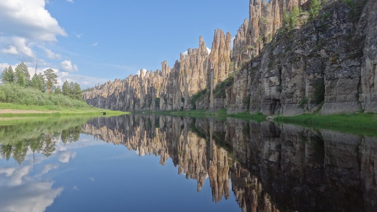 Парк Ленские столбы Якутия