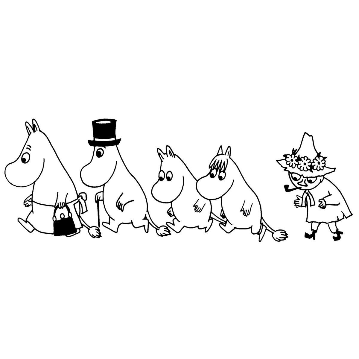 Туве Янссон Муми-Тролли домики