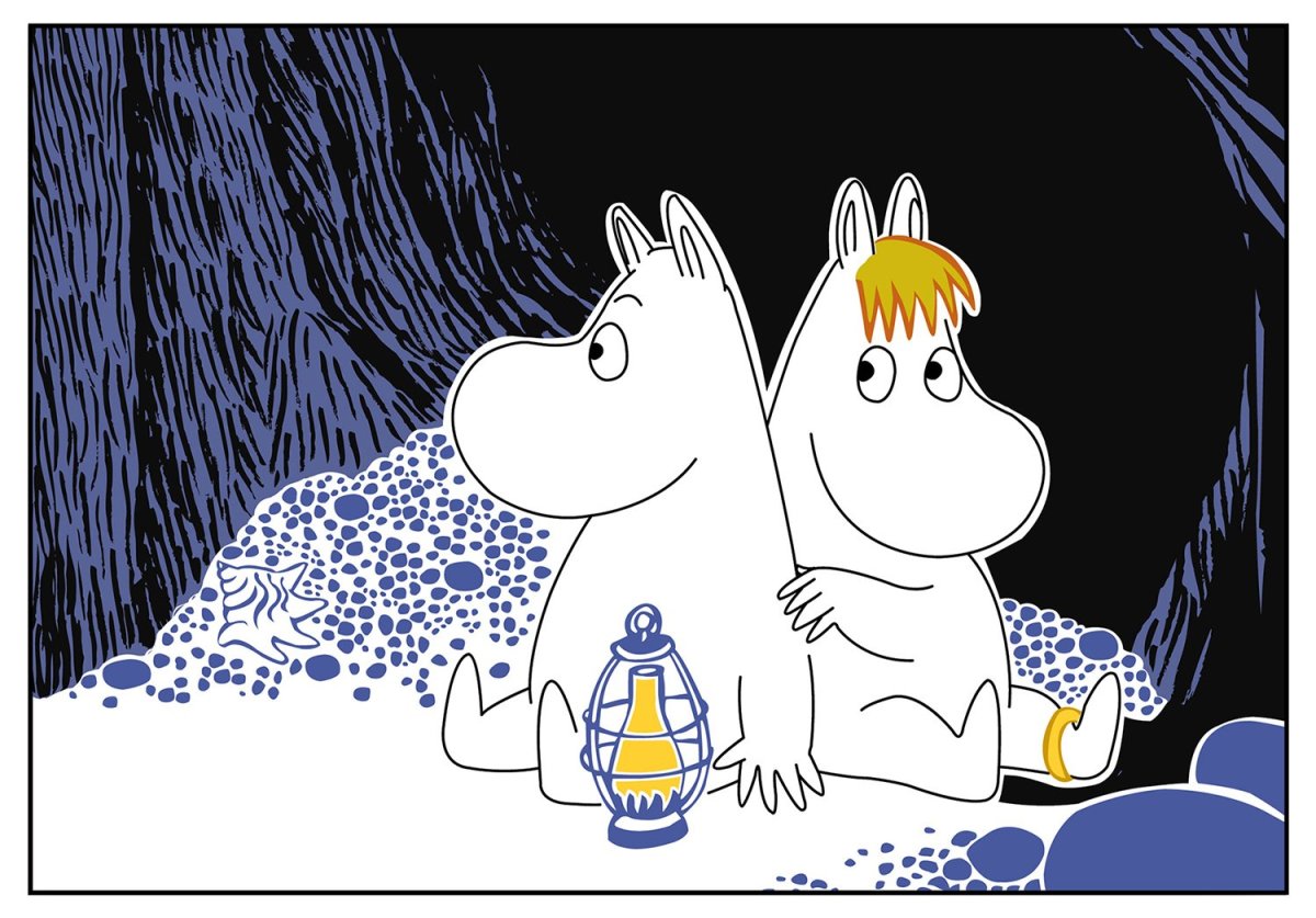 Значок Муми-Тролль с топором