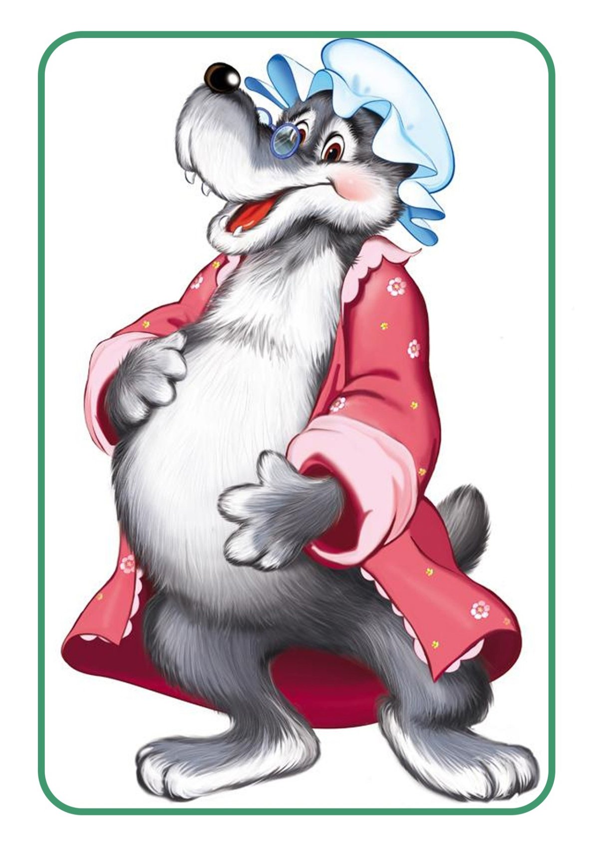 Волк из сказки красная шапочка