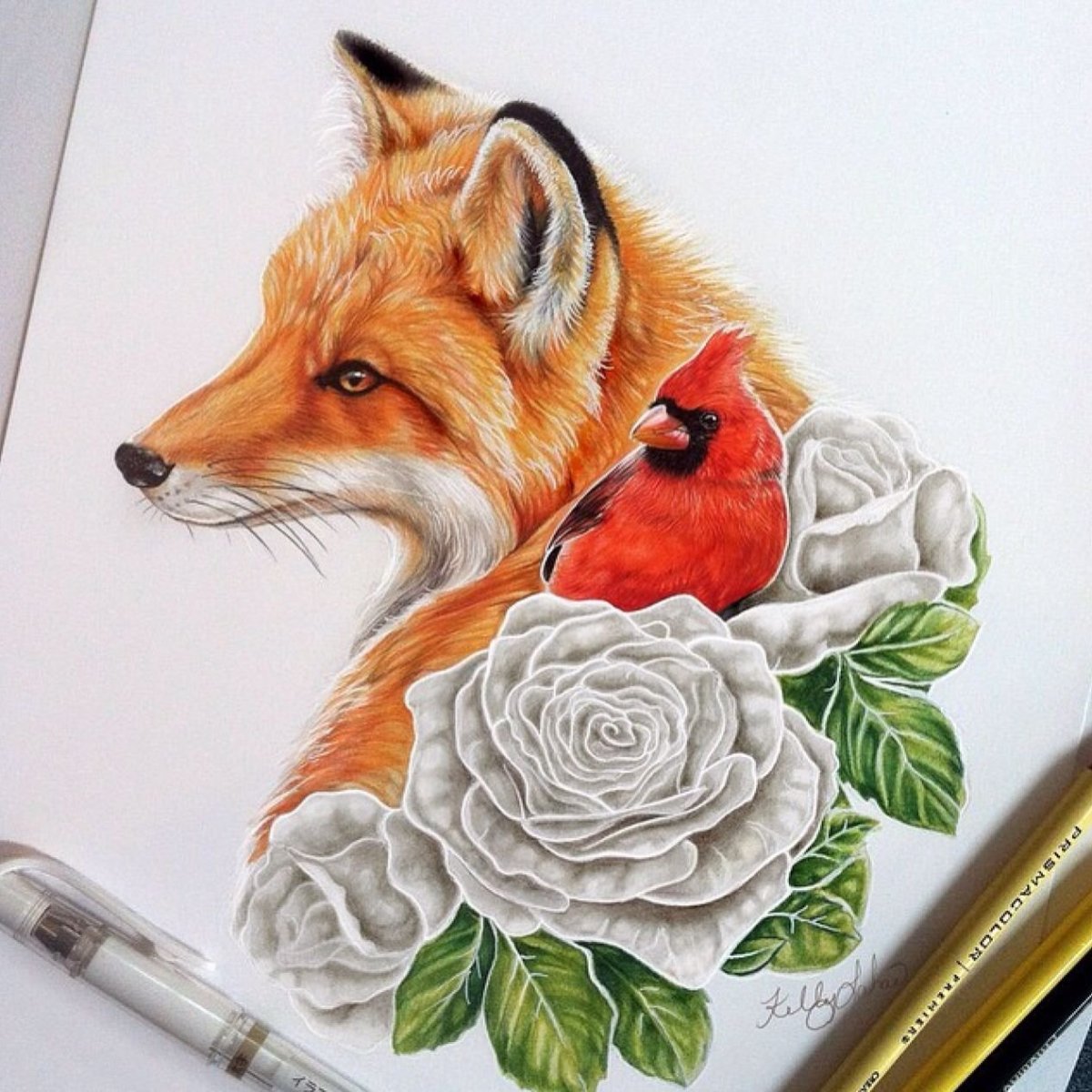 Весенняя Лисичка