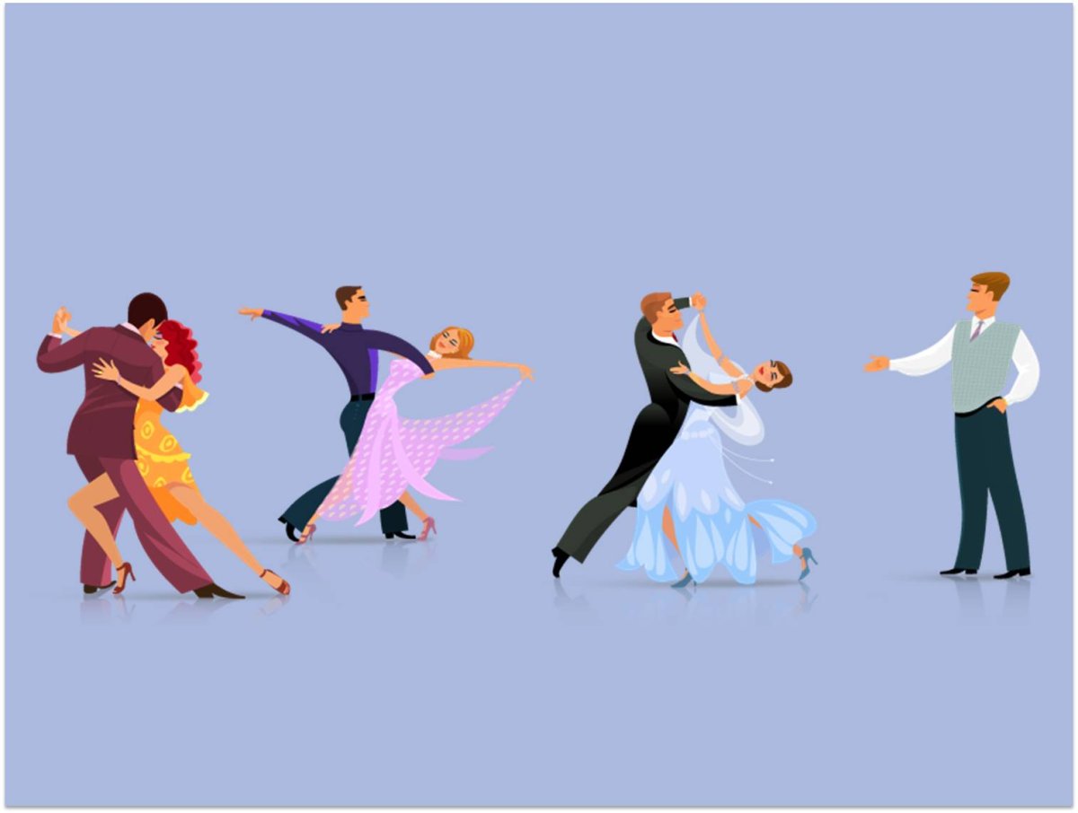 Бальные танцы фон