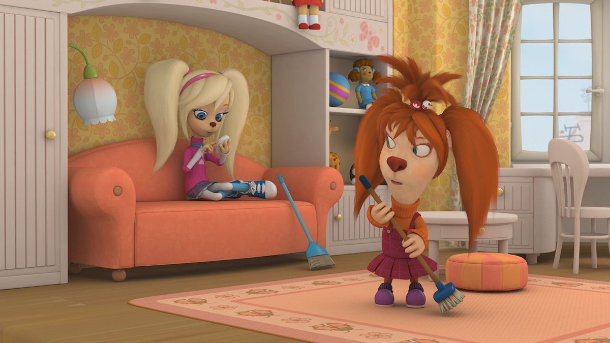 Лиза Барбоскина и роза Барбоскина