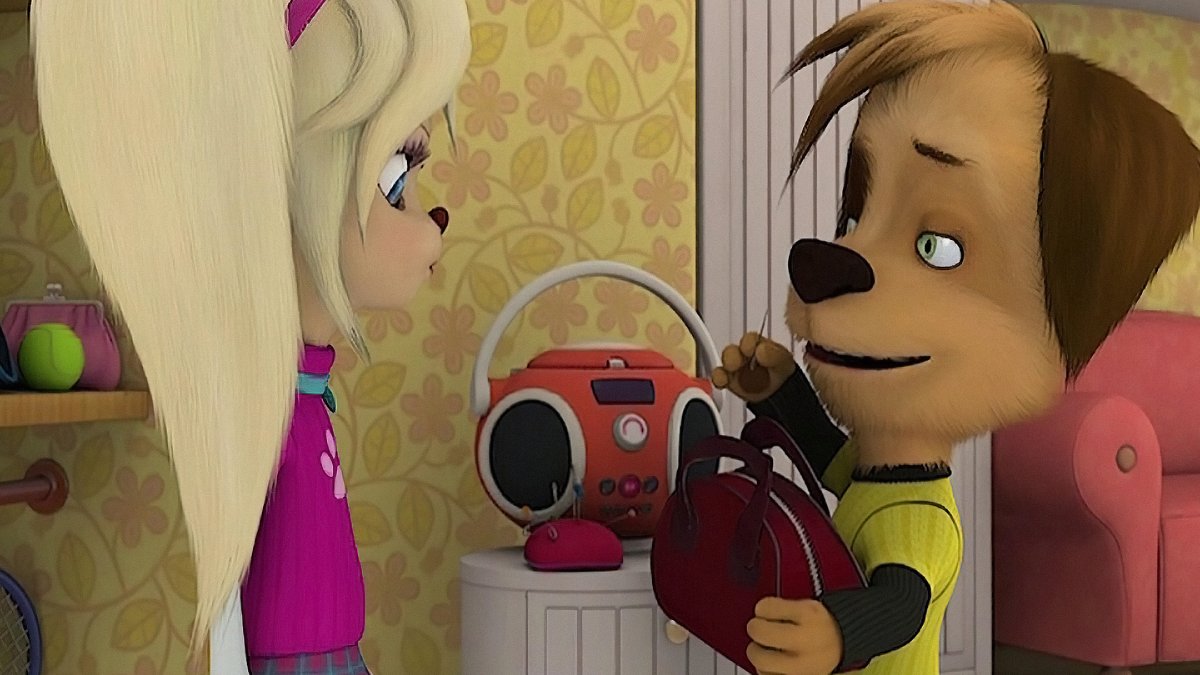 Лиза Барбоскина спит