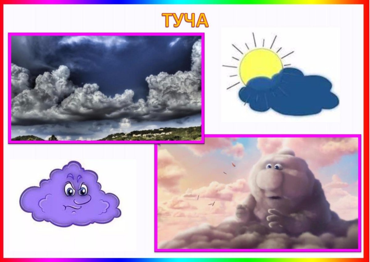 Природные явления для детей