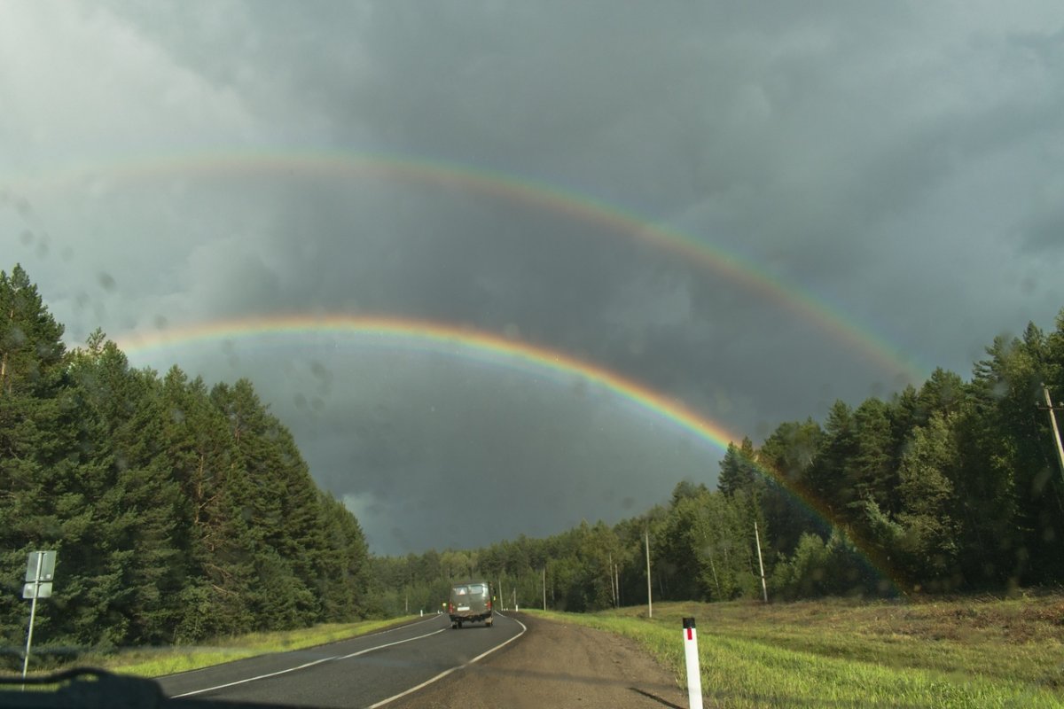 Атмосферное явление Радуга