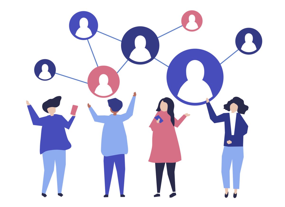 Разговор людей Графика