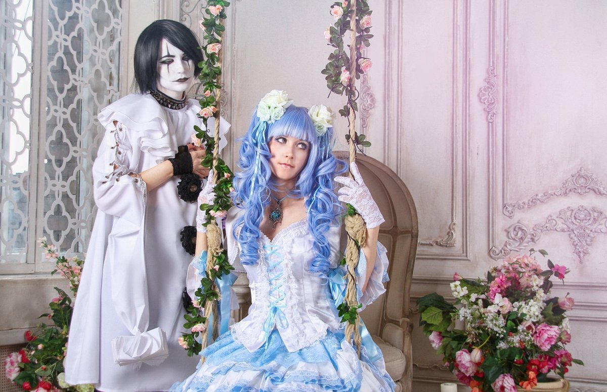 Мальвина и Пьеро косплей