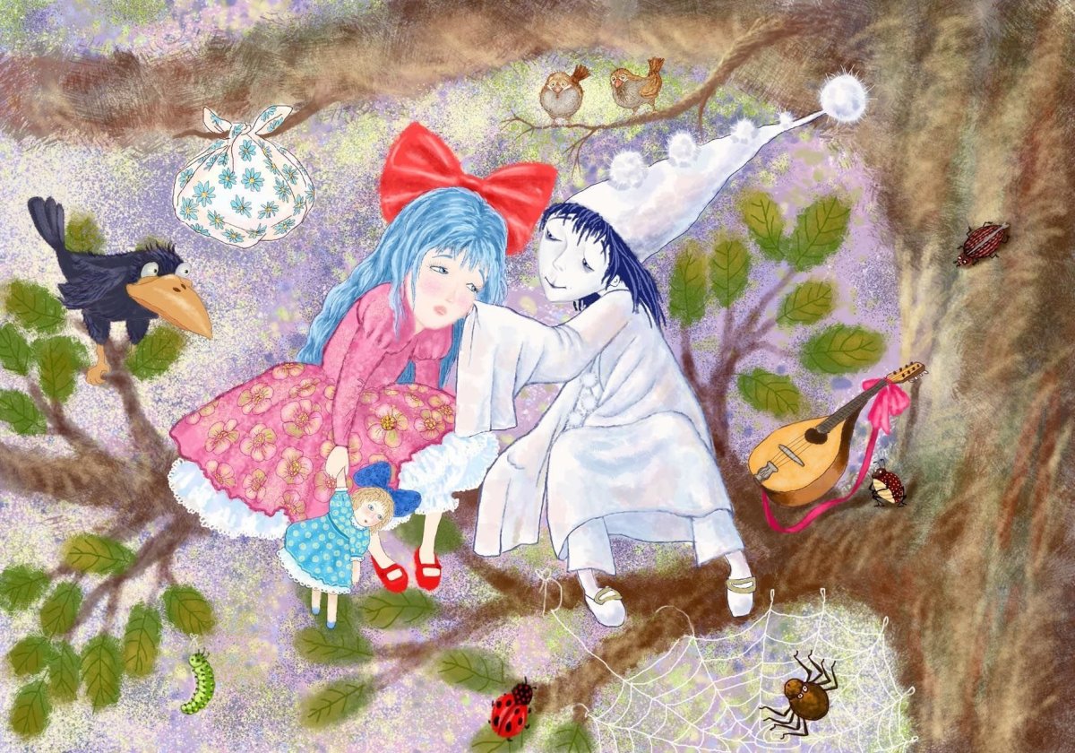 Буратино Мальвина и Пьеро