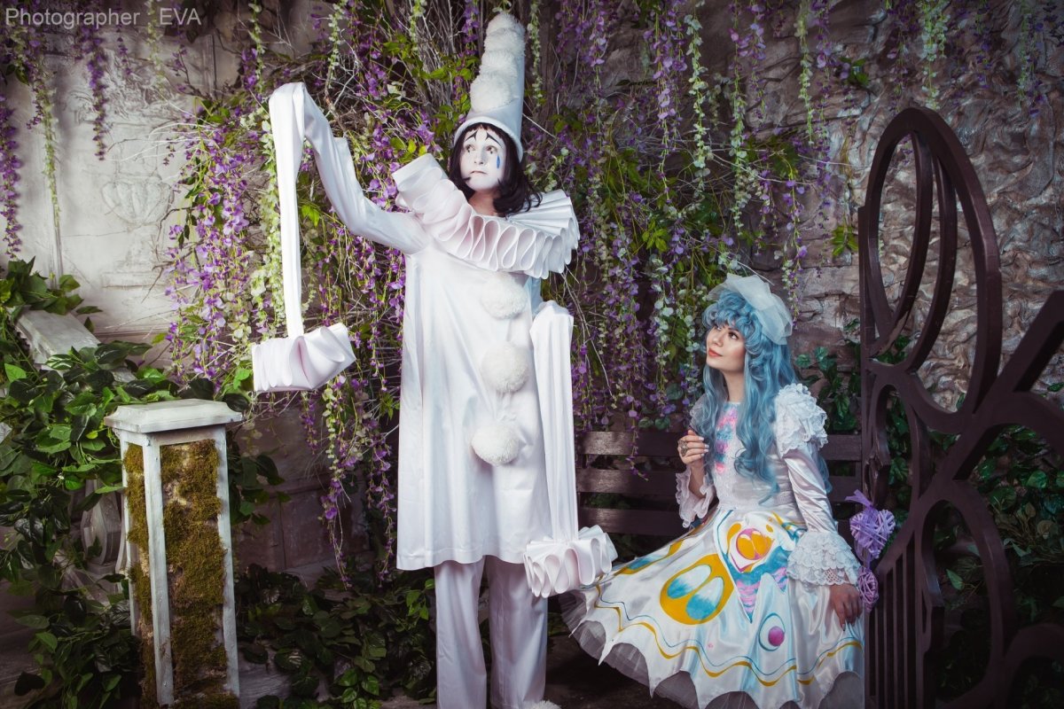 Пьеро и Мальвина из Буратино