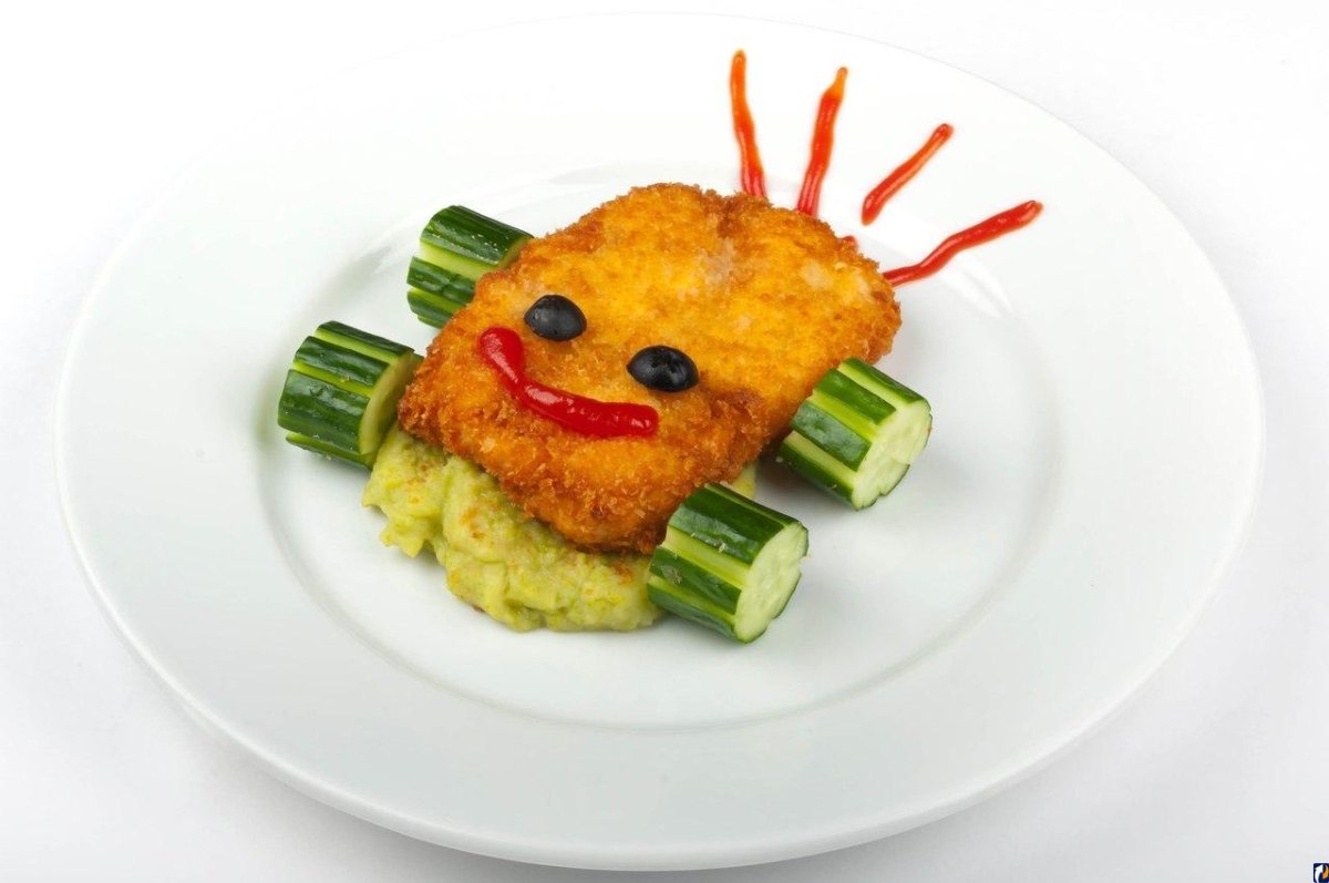 Украшение блюд для детей