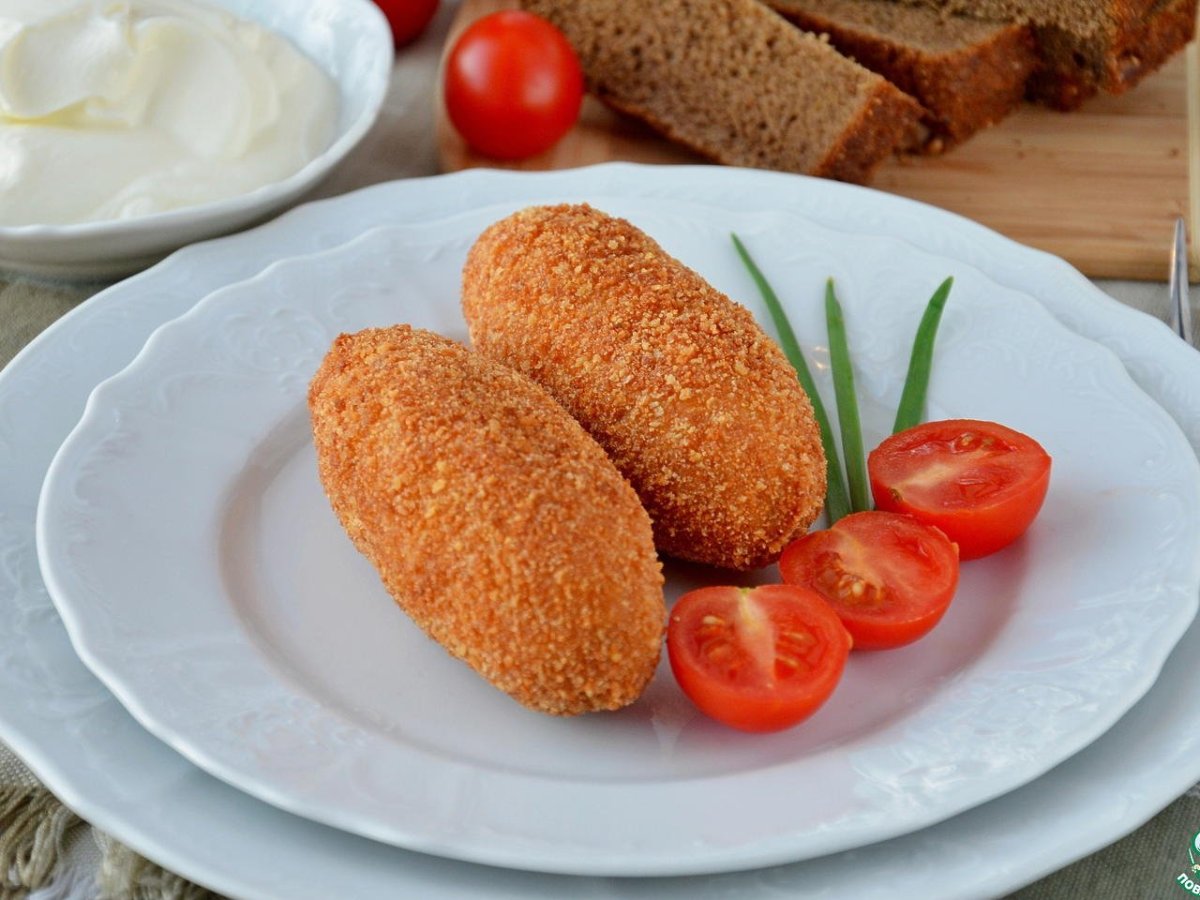 Котлета по киевски и котлета по донбасски