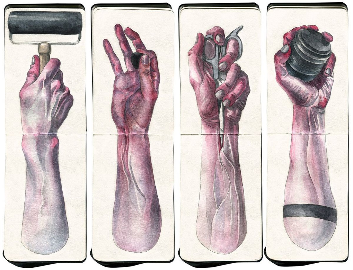 Руки художника