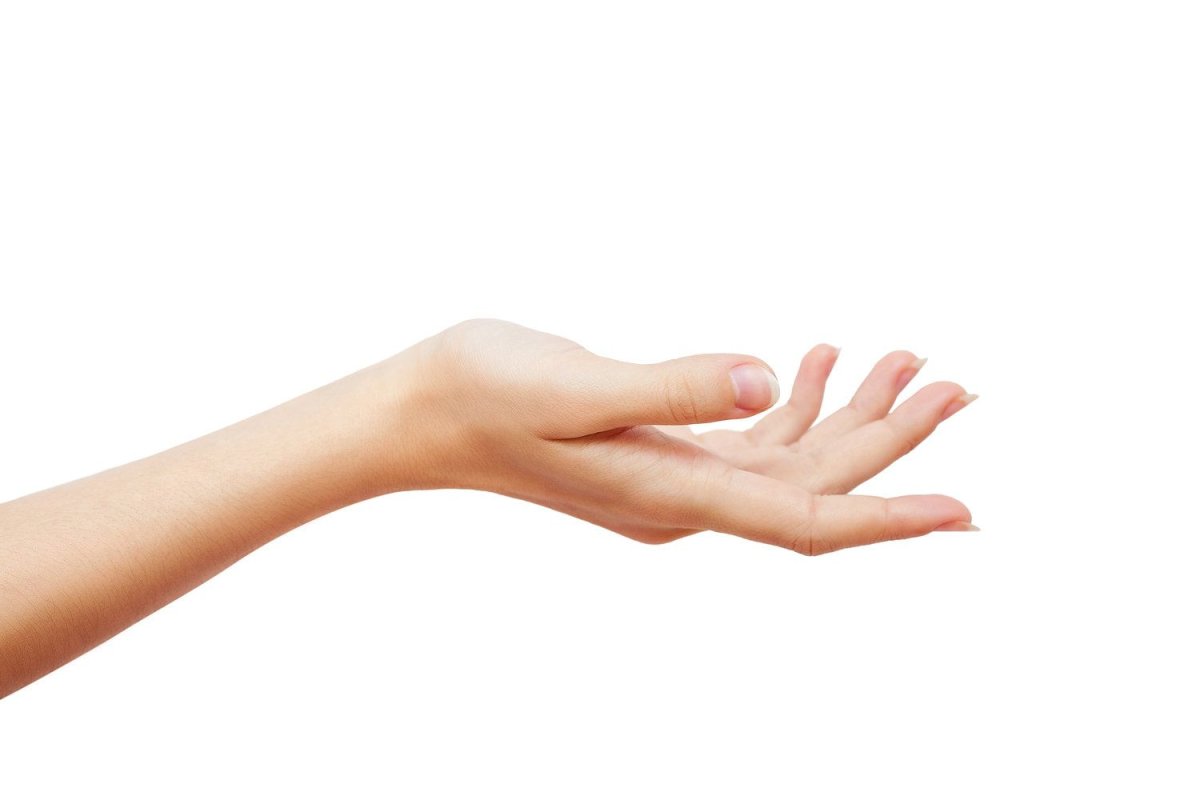 Женская рука правая