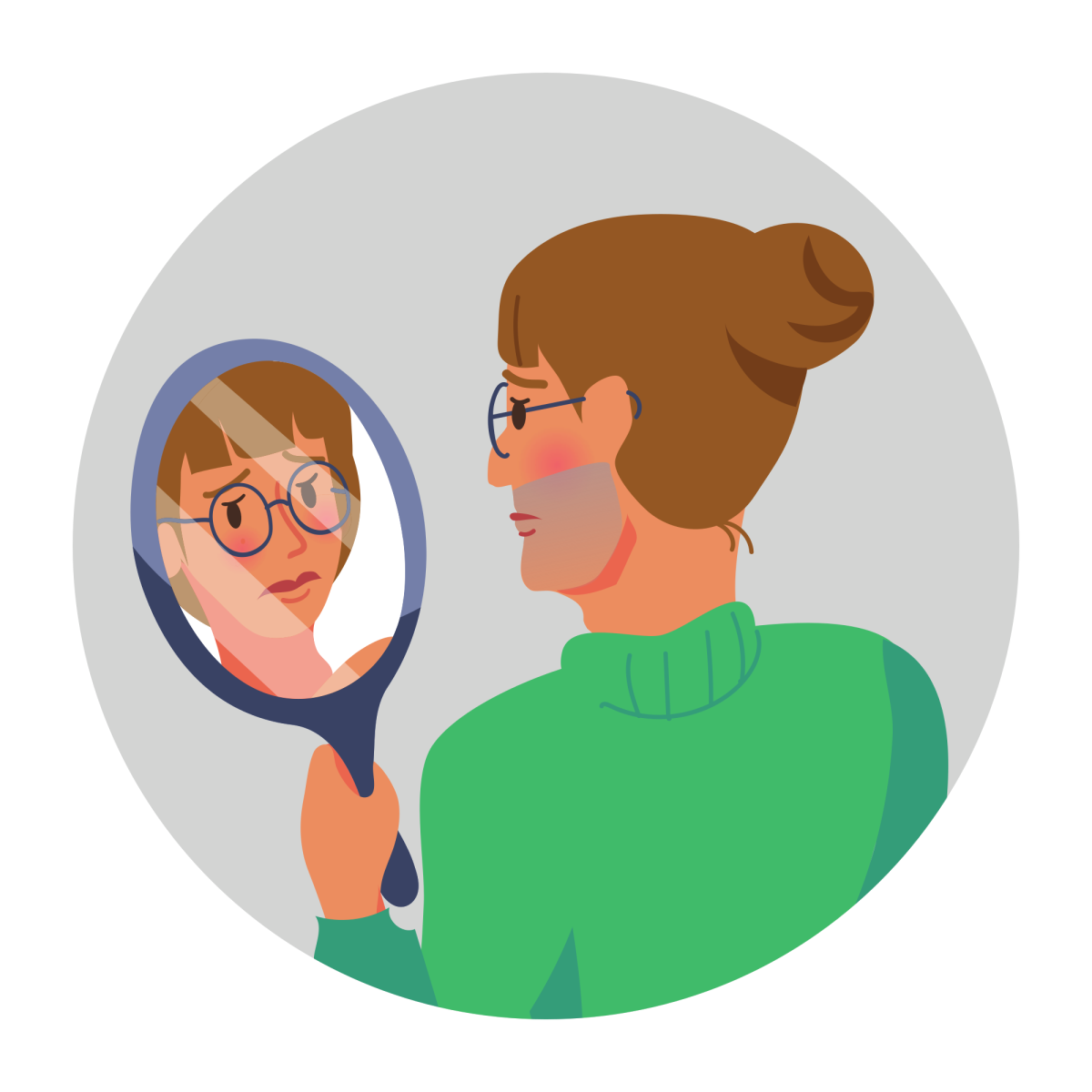 Самооценка иллюстрация