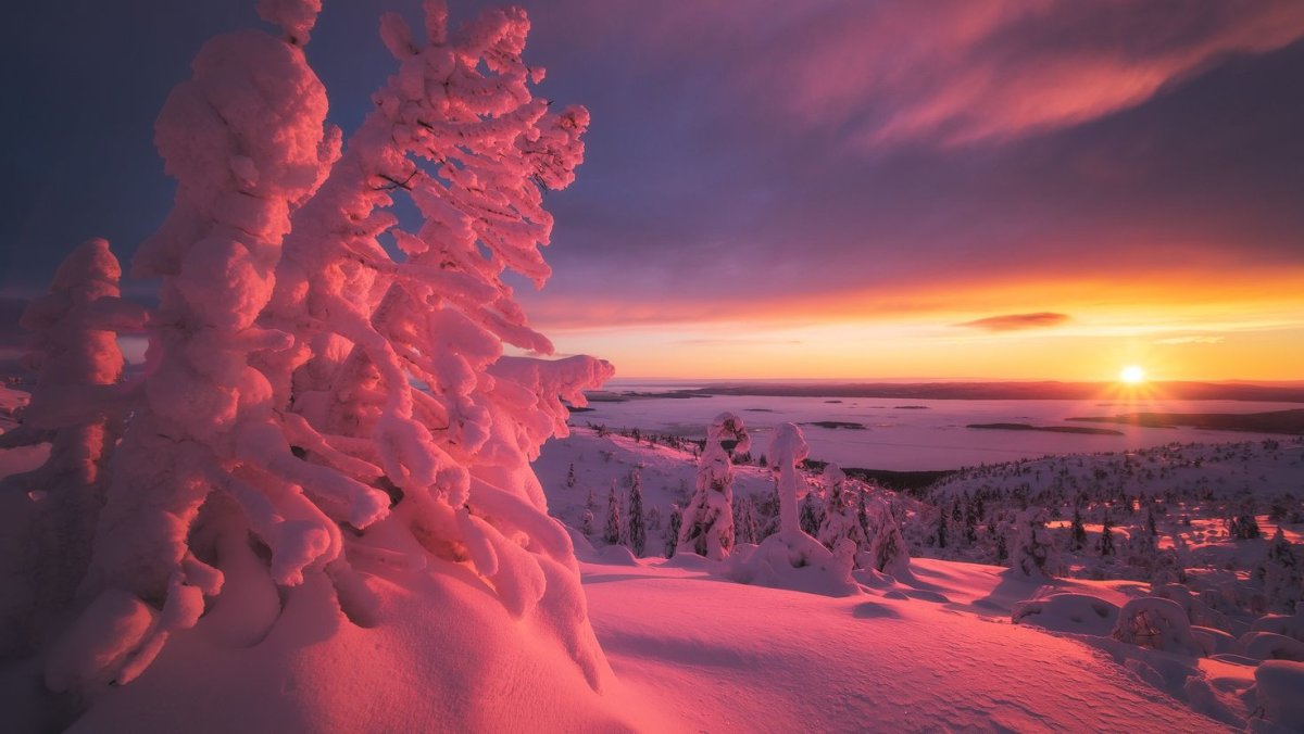 Зимний закат