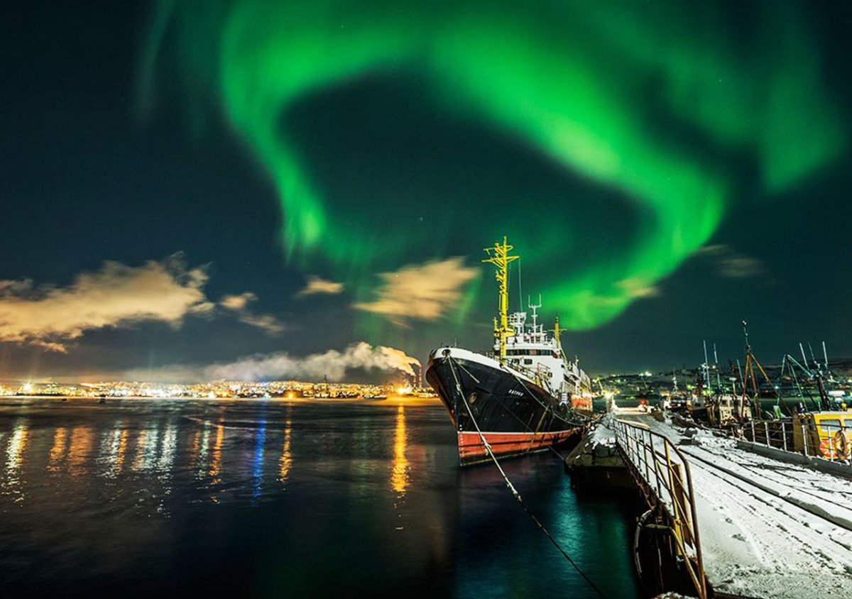 Кольский залив Полярный