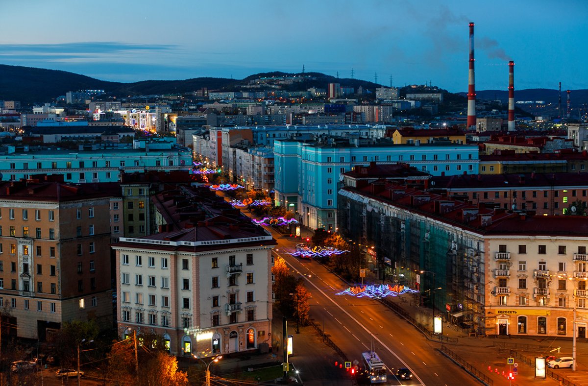 Мурманск столица севера