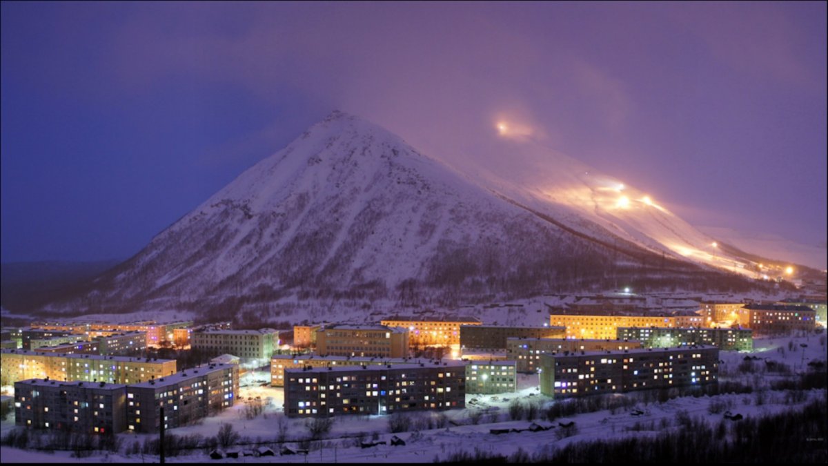 Кольский полуостров Кировск