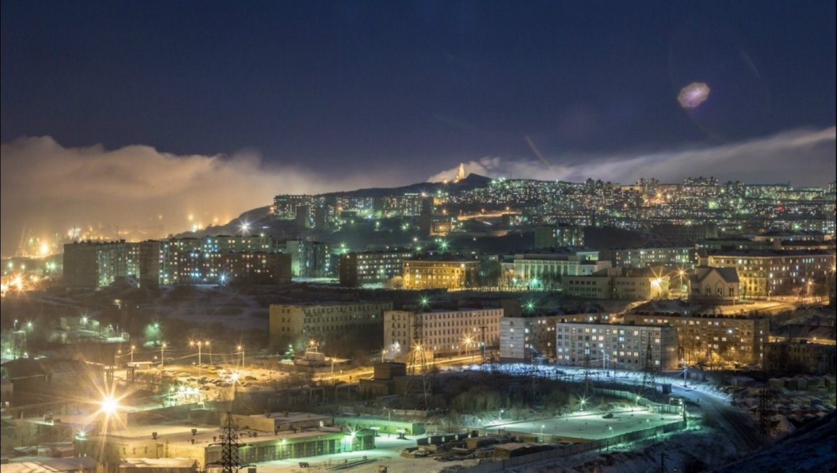 Мурманск с воздуха