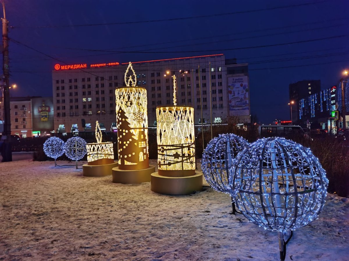 Зимний Мурманск 2021