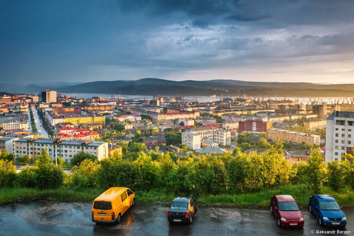 Белые ночи в Мурманске