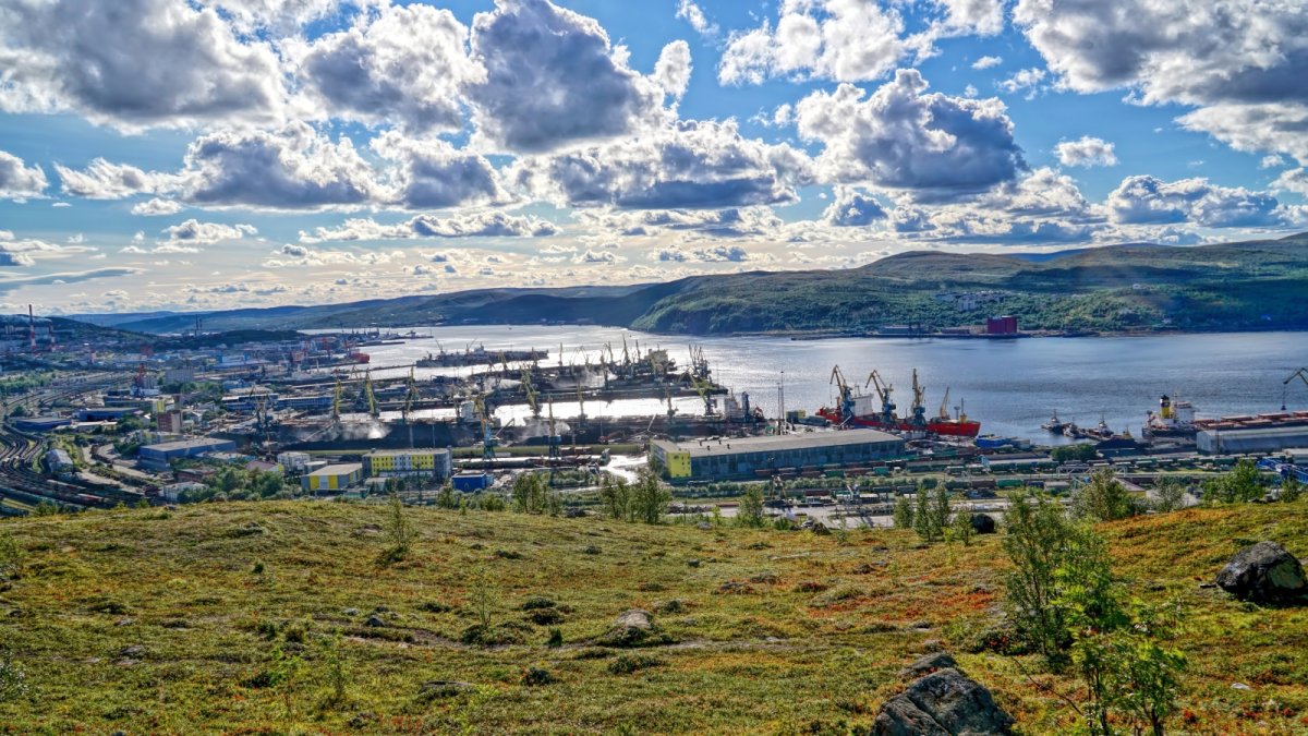 Кольский залив Мурманск