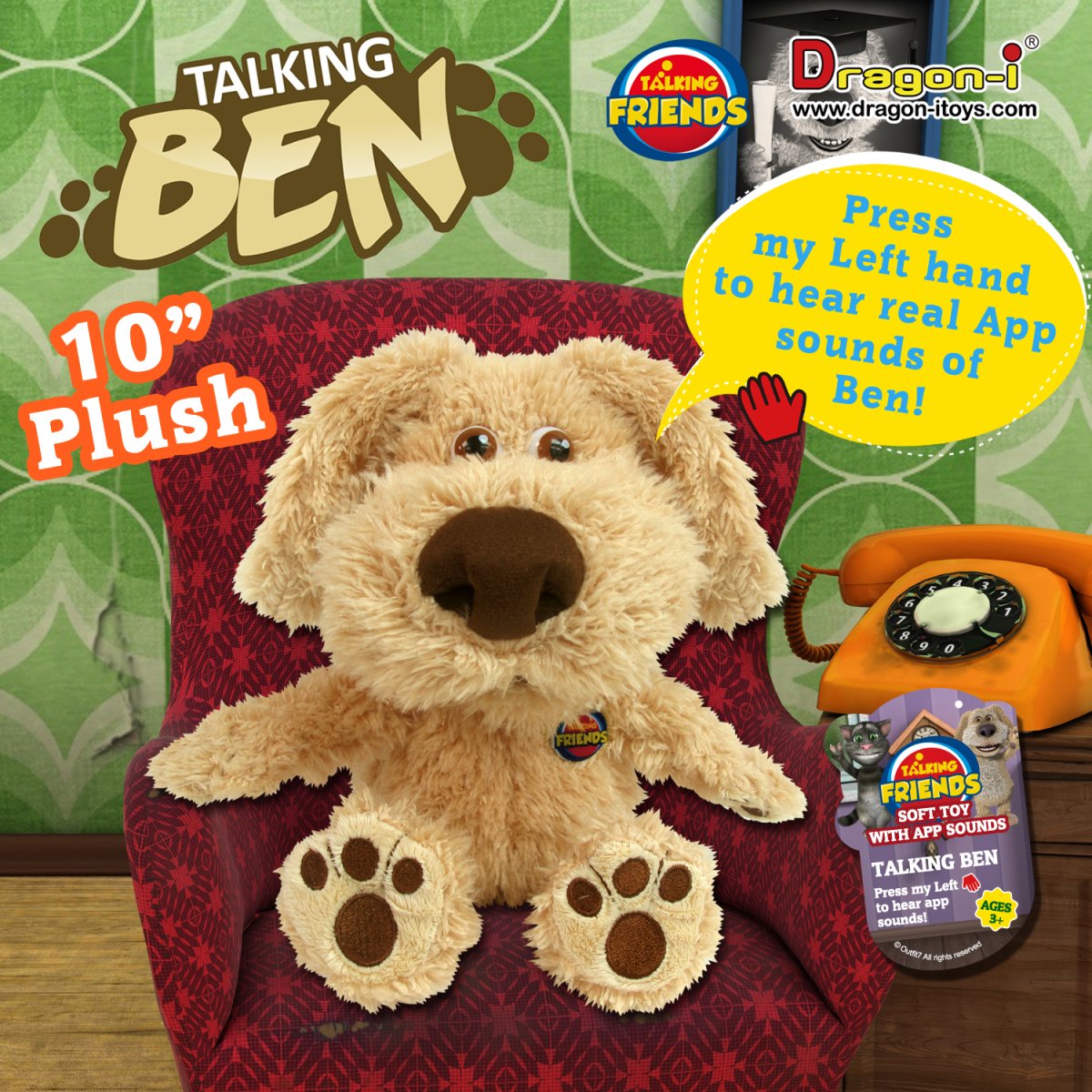 Говорящий Бен черный