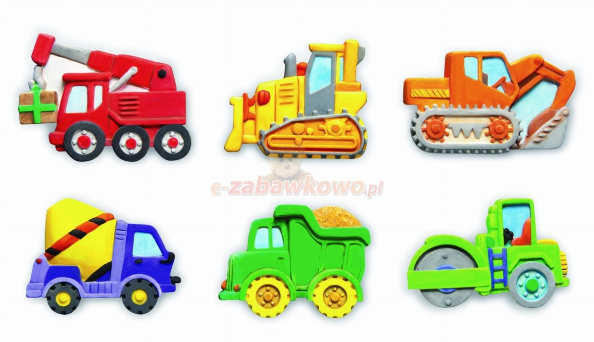 Мультяшные строительные машинки