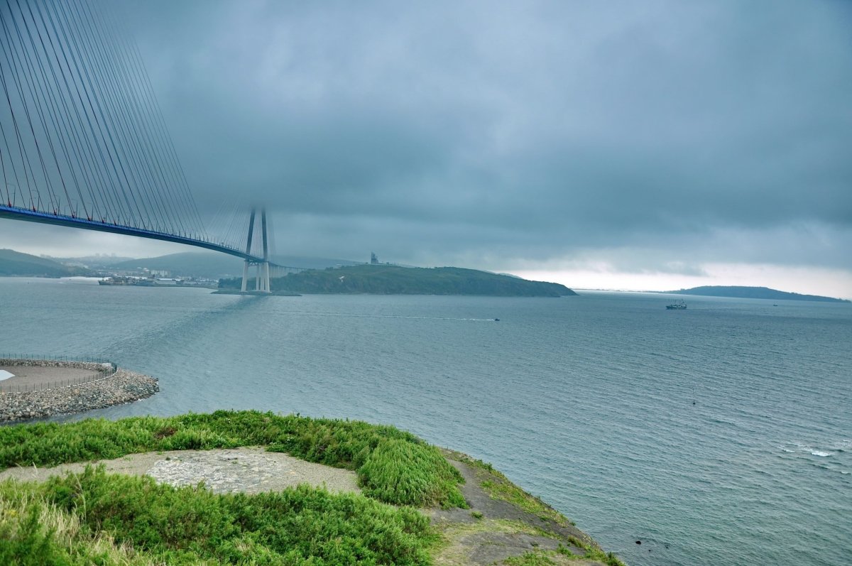 Русский остров Владивосток море