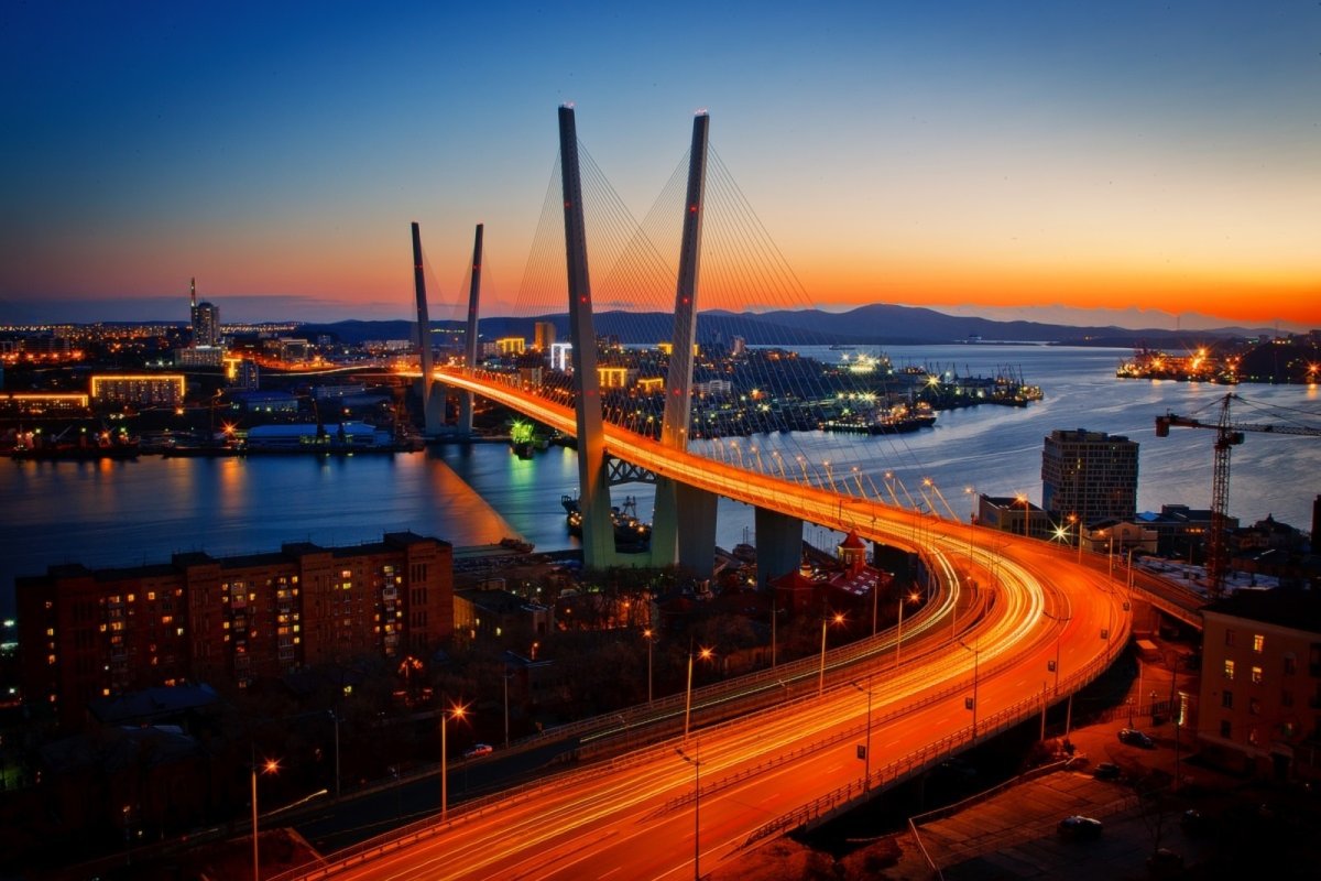 Золотой мост Владивосток HD