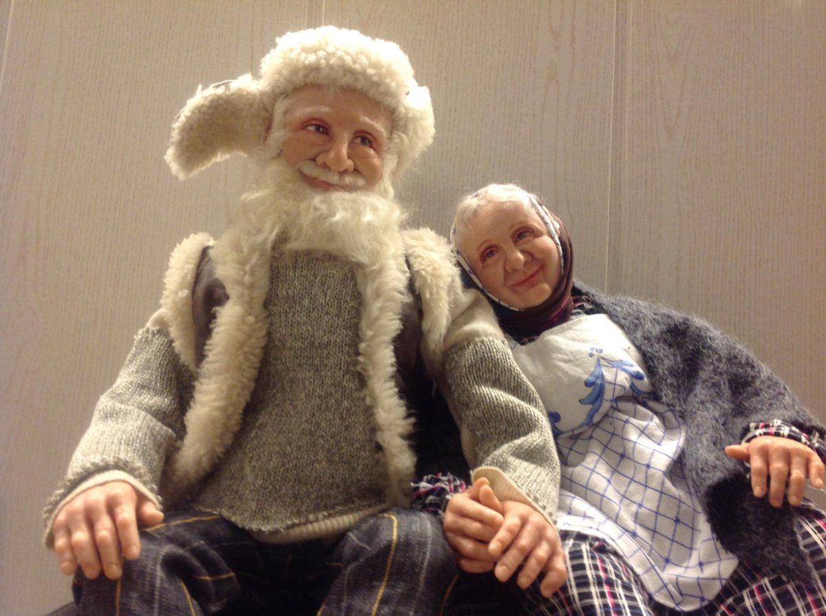 Кукла дедушка