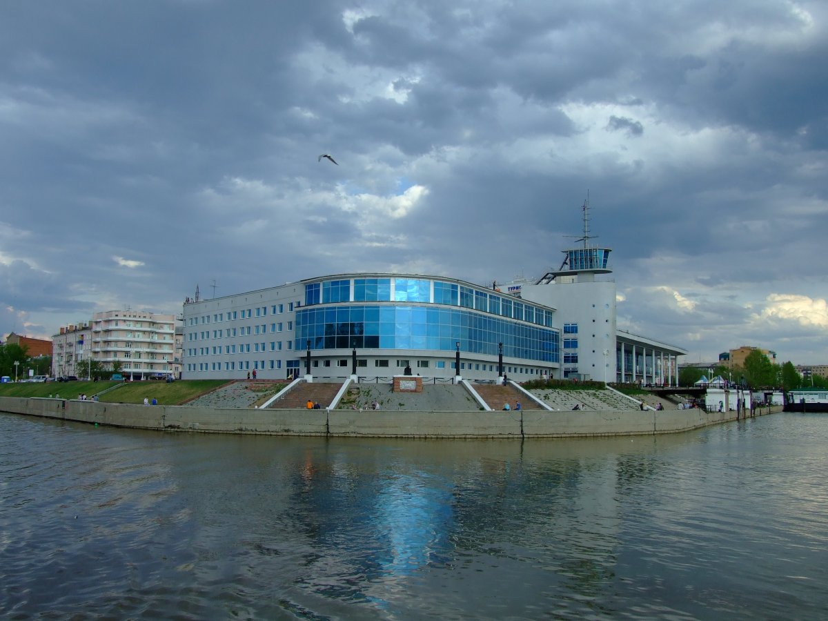 Иртыш Омск Речной вокзал
