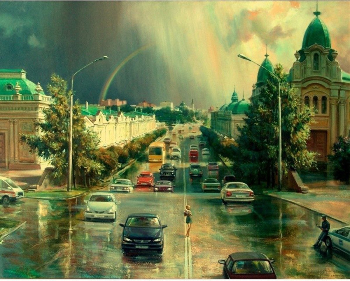 Георгий Кичигин художник Омск