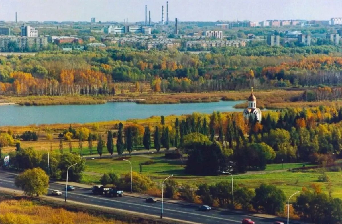 Омск город сад