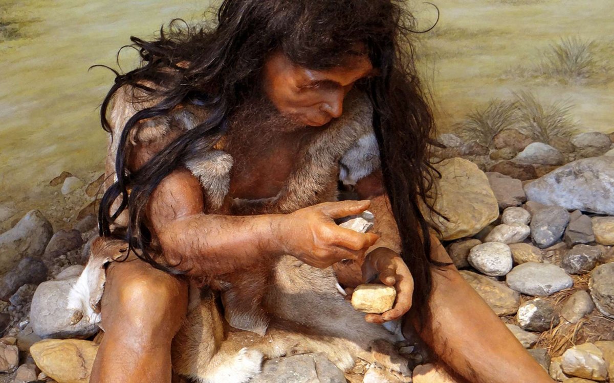 Люди 100 тысяч лет назад