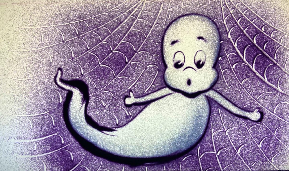 Каспер трафарет