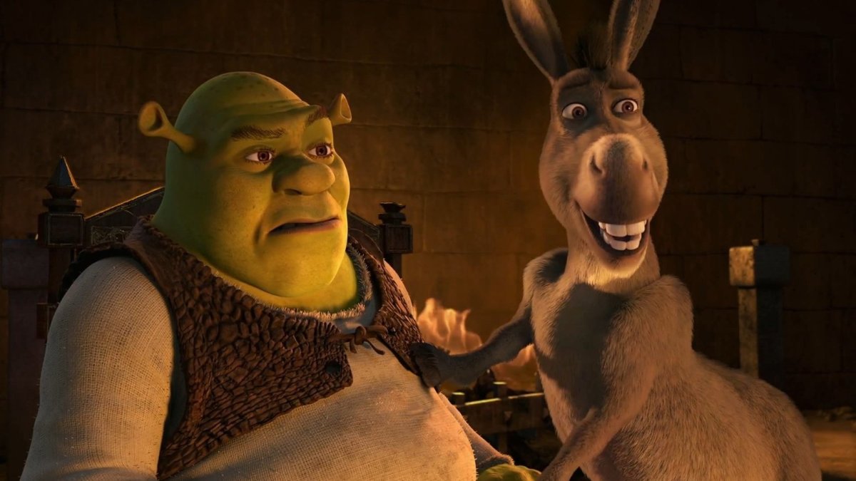 Фиона и осел