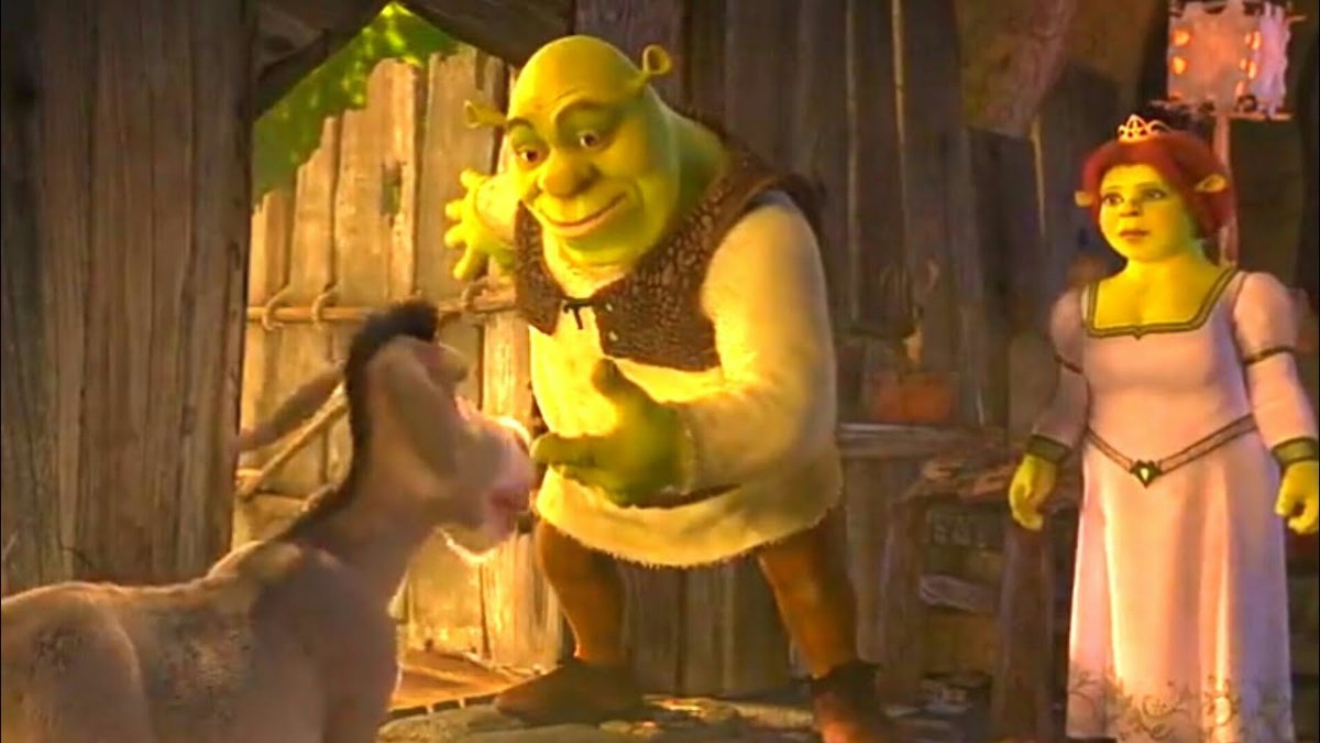 Шрек 2001 осёл