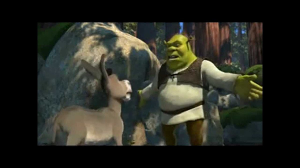 Мама папа Фиона Шрек осел