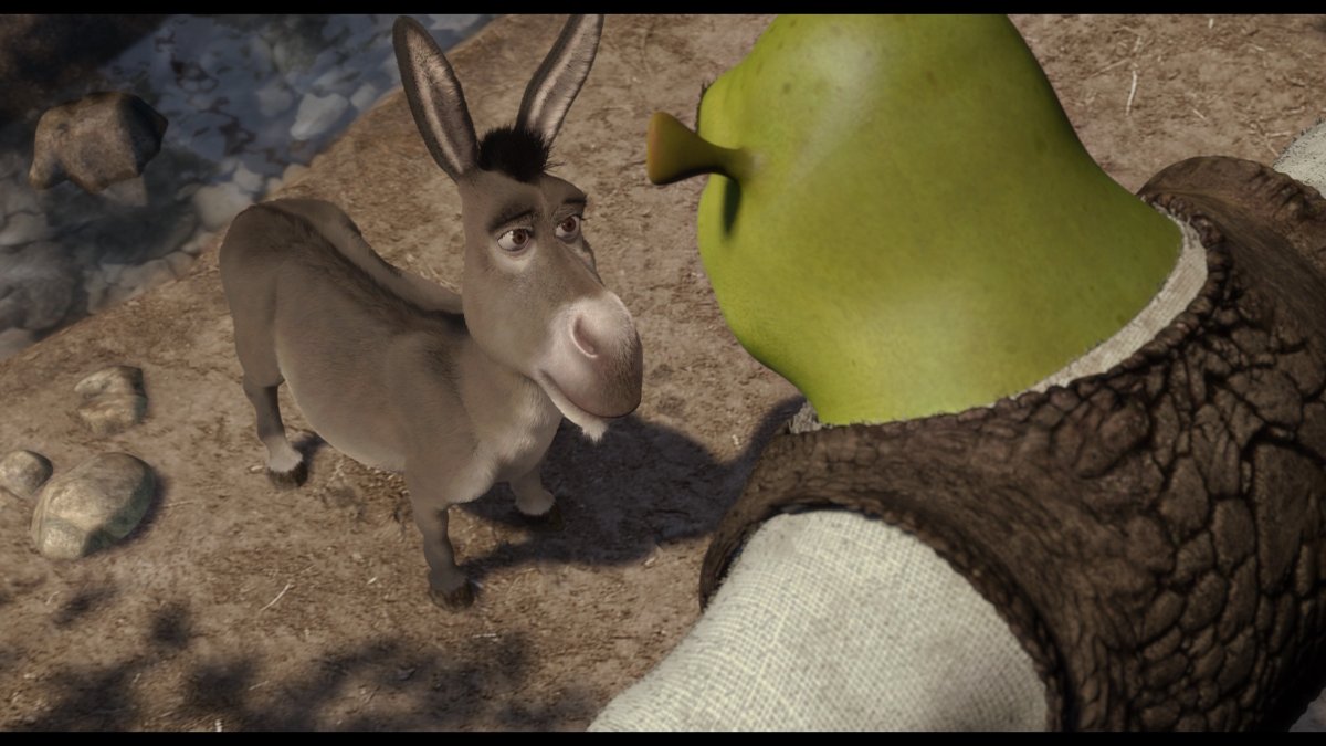 Шрек 2001 осел